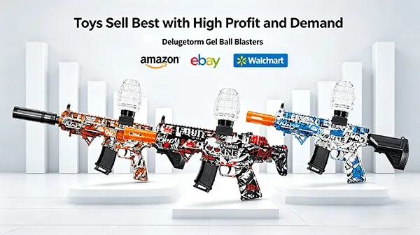 DelugeStorm Water Bullet Toy Gun | Premium Tactical Gel Blasters for Global Players